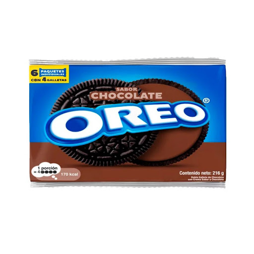 Galletas Oreo Chocolate Paquete x 6 und