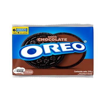 Galletas Oreo Chocolate Paquete x 6 und  