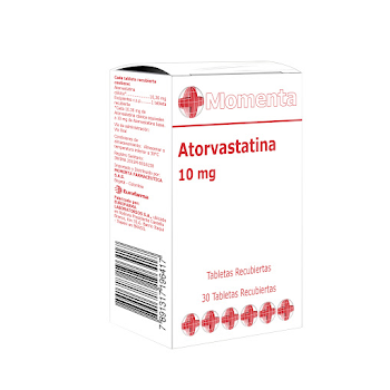Atorvastatina 10 mg Eurofarma Caja x 30 Tabletas  