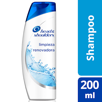 //SHAMPOO H&S LIMPIEZA RENOVADORA DE 200 ML                             