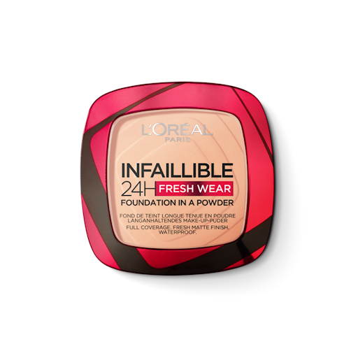 Polvo Compacto Loeal Paris Infallible Fresh Wear Tono 180 Linen x 9 gr