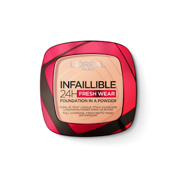 Polvo Compacto Loeal Paris Infallible Fresh Wear Tono 180 Linen x 9 gr  