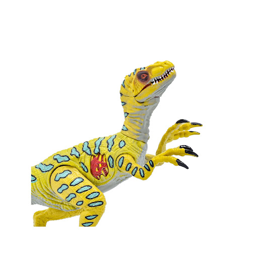 Dinosaurio Velociraptor Realidad Aumentada Tobogama Tobogama Caja x 1 La Figura Dino Realidad Aumentada Velociraptor es una adición emocionante para cualquier amante de los dinosaurios. Fabricada con materiales rígidos y extremidades articuladas, esta figura no solo es 