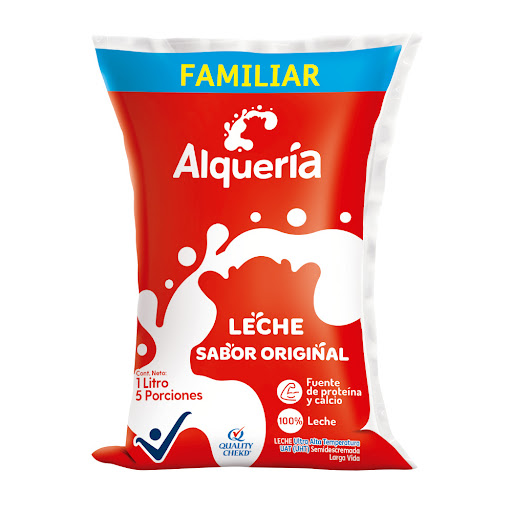 Leche Alquería Sabor Original Bolsa x 1 L