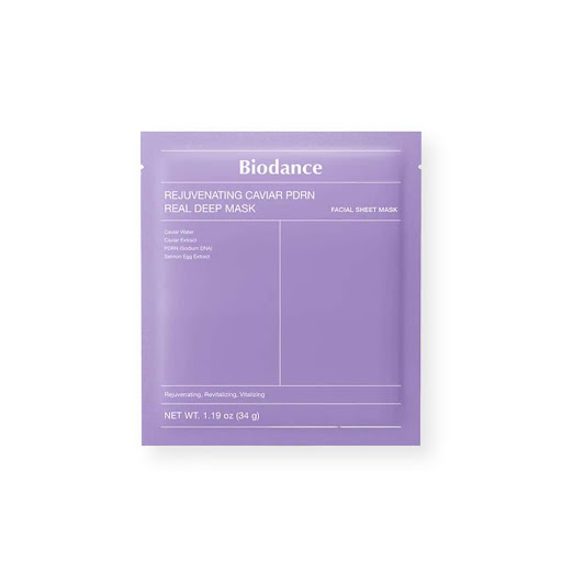 Mascarilla Facial Biodance Rejuvenating Caviar Pdrn Real Paquete x 1 und