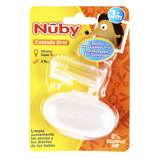 Cepillo Nuby Para Dientes Y Masajeador Bucal x 1 und