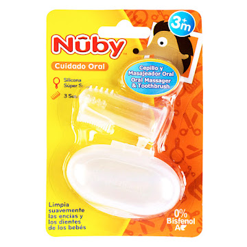 Cepillo Nuby Para Dientes Y Masajeador Bucal x 1 und  