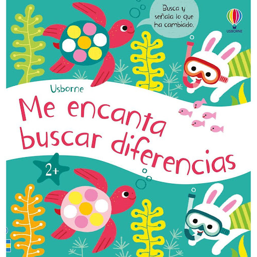Me Encanta Buscar Diferencias Usborne Libro x 1.0 ME ENCANTA BUSCAR DIFERENCIAS (24)   Un libro para buscar las diferencias dedicado a los más pequeños, que estarán ocupados durante horas intentando resolver los enigmas página tras página. Las ilustr