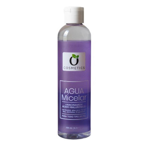 AGUA MICELAR X 250 ML OCOSMETICS O´ COSMETICS CAJA x 1 Desmaquillante y limpiador facial que elimina maquillaje, células muertas e impurezas. Sin enjuague.