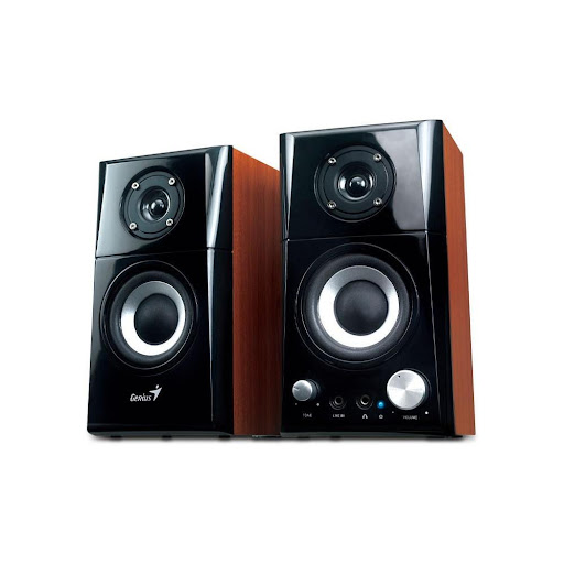 Parlante Genius Total Output Power 16 Watts RMS GENIUS Caja de Carton x 1 Und El Parlante Genius Total Output Power 16 Watts RMS está diseñado para ofrecer una experiencia superior en cada uso. Fabricado con materiales resistentes, combina rendimiento, durabilidad y un diseño a