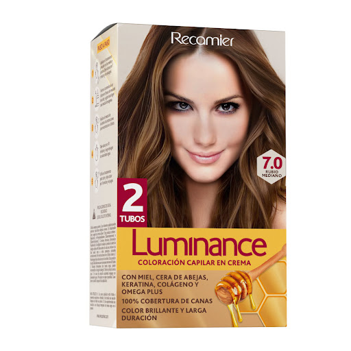 Tinte Recamier Luminance Rubio Mediano 7.0 x 2 Tub
