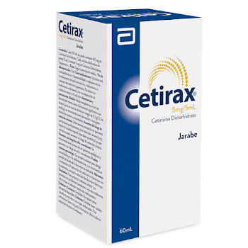 Cetirax Cetirizina Diclorhidrato 5mg/5ml Lafrancol Frasco x 60 ml  