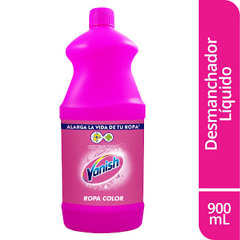 Limpiador Vanish Max Quitamanchas Sin Cloro Ropa x 900 ml  