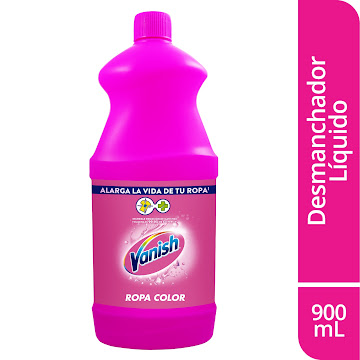Limpiador Vanish Max Quitamanchas Sin Cloro Ropa x 900 ml  