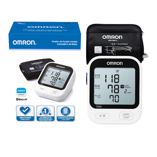 Tensiometro Digital De Brazo Omron Hem Con Bluetooth 716d x 1 und