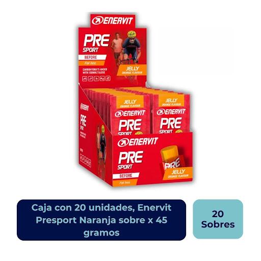 Enervit Presport Naranja sobre x 45 gr Enervit Caja x 20 Enervit Presport Naranja sobre x 45 gramos
