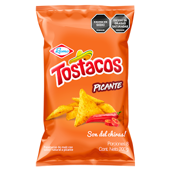Pasabocas Ramo Tostacos Picantes Familiar x 200 gr  