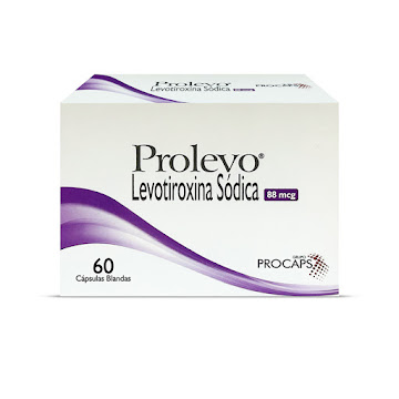 Prolevo Levotiroxina 88mcg Procaps Caja x 60 Cápsulas  