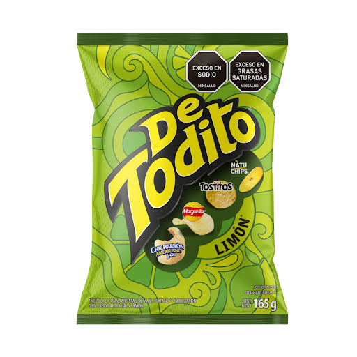 Pasabocas De Todito Limón x 165 gr