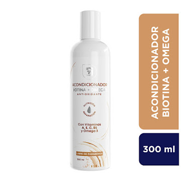 Acondicionador Farmatodo   Biotina Omega 3 Frasco x 300 ml  