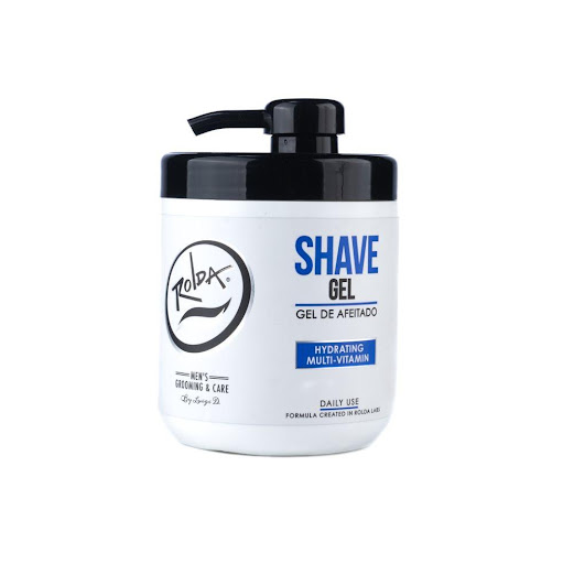 Gel de afeitar Multivitaminas - Restaura e hidrata - Rolda - Fragancia exclusiva - 500g Rolda Frasco x 1 Gel de Afeitado con multivitaminas: fórmula transparente que hidrata profundamente y mejora el deslizamiento para un afeitado preciso y cómodo. Con cápsulas de vitamina E, reduce la irritación y deja 
