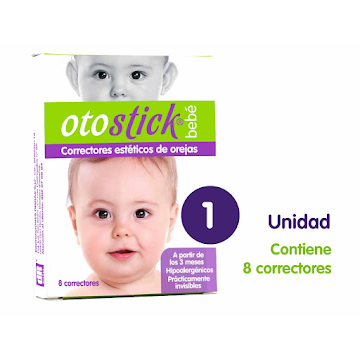 Corrector De Orejas Otostick Para Bebes x 8 und  