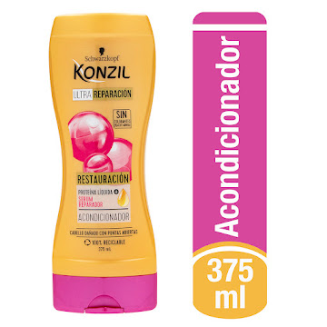 Acondicionador Konzil Ultra Reparación Restauración x 375 ml  