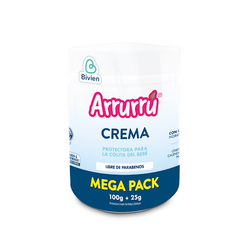 Crema Arrurrú Naturals Para La Colita x 100 gr + 25 gr