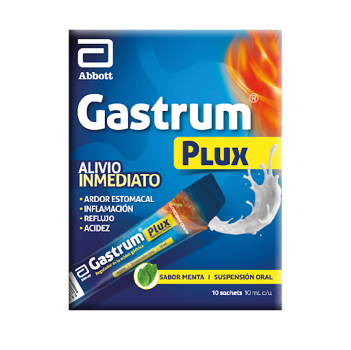 Gastrum Plux Hidrotalcita 10% 10 ml Lafrancol Caja x 10 Sachets