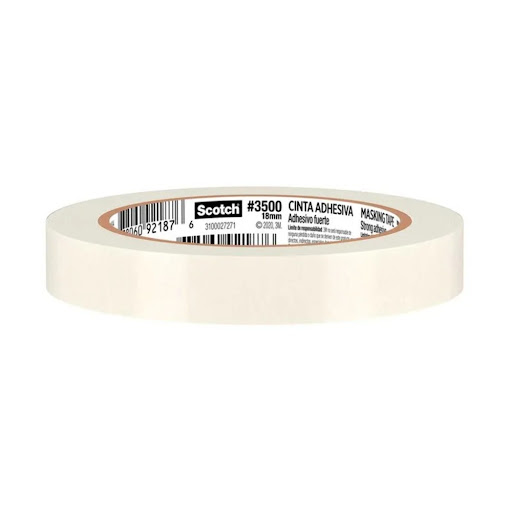 Cinta Enmascarante Scotch Sujetar, Fijar, Envolver x 18mm x 40 m
