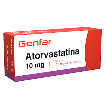 Atorvastatina 10 mg Genfar Caja x 10 Tabletas  