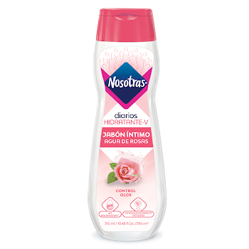 Jabón Intimo Nosotras Agua de Rosas Frasco x 310 ml  