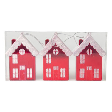 Adornos Navideños Colgantes x 3 und  