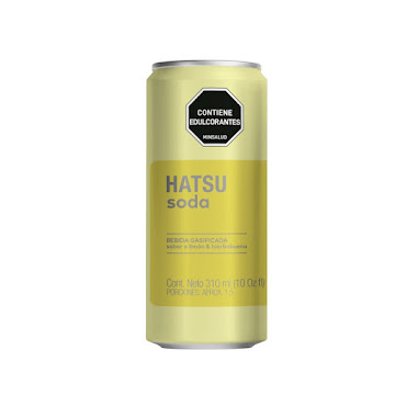 Soda Hatsu Limón Hierbabuena Lata x 310 ml  
