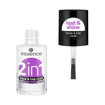 Esmalte Essence 2 En 1 Base & Top Coat x 8 ml  