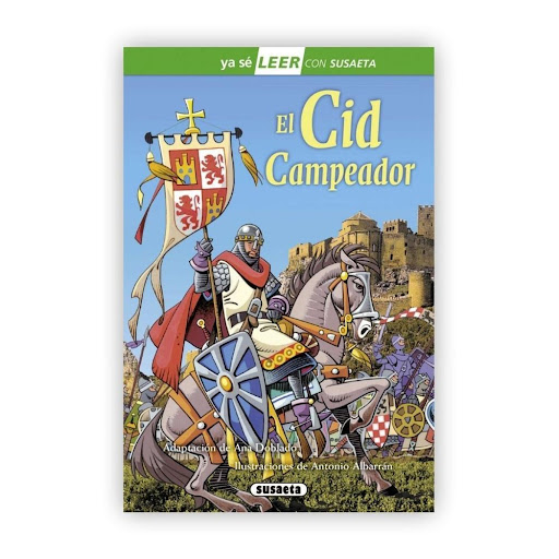 El Cid Campeador (t.d) Nivel 2 Susaeta Ediciones Libro x 1.0 El Cid Campeador  Los juglares y trovadores de la Edad Media contaron y cantaron las hazañas del Cid. En una época en que musulmanes y cristianos se enfrentaban por conquistar lo que hoy es España, Ro