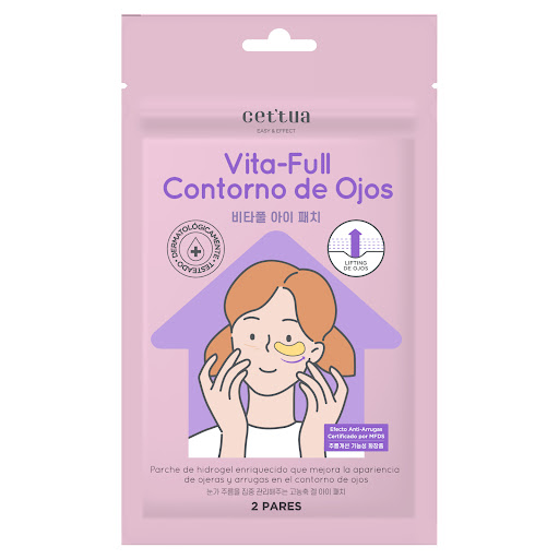 Parches Faciales Cettua   Contorno de ojos vita full pac x und