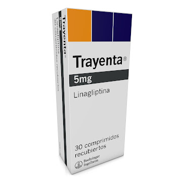 Trayenta Linagliptina 5 mg Boehringer Caja x 30 Comprimidos  