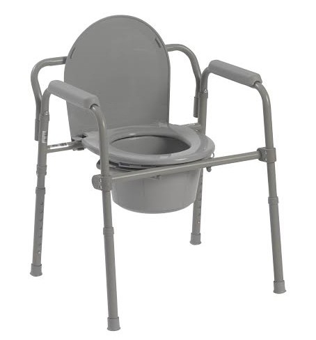 Solo Online Drive Sanitario Portatil   Plegable Acero 