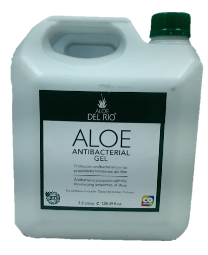 Gel Antibacterial Aloe del Rio Galón x 3.8 Litros 