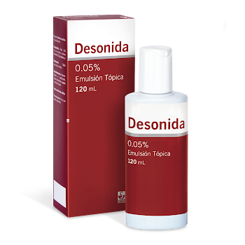Desonida 0.05% Siegfried Emulsión Tópica Frasco x 120 ml  