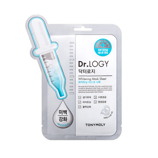 Mascarilla Tonymoly Velo Algodón Dr Logy Aclarante x 23 gr