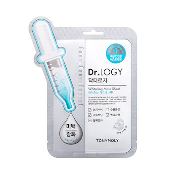 Mascarilla Tonymoly Velo Algodón Dr Logy Aclarante x 23 gr  