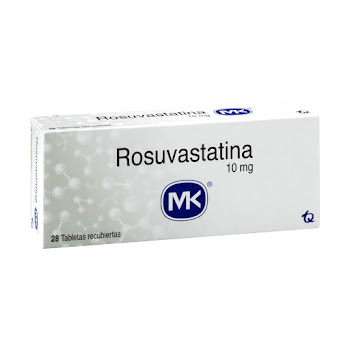 Rosuvastatina MK 10 mg Caja x 28 Tabletas  