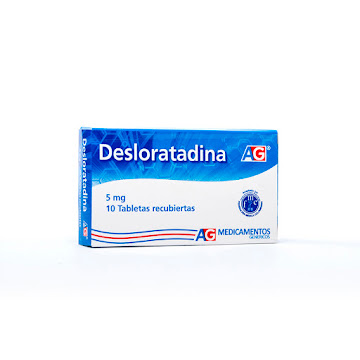Desloratadina Ag 5 mg Caja x 10 Tabletas  