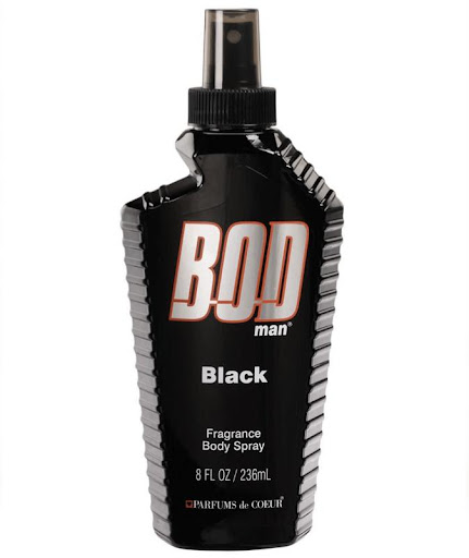 Bod Man Black Body Spray 236ml Bod Man EDT x 1 Bodman son fragancias americanas hecha para hombres de larga duración.. Black es suave y potente. En este cuerpo rociar la esencia de verbena quebradizo se destaca por la bergamota salvaje y un brilla