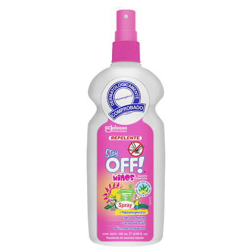 Repelente Insectos Stay OFF! Niños En Spray Frasco x 120 ml
