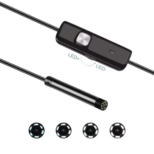 Camara Endoscopica Usb Para Lugares Inaccesibles UNIMARC Unidad x 1 Explora lo que a simple vista es imposible. Esta práctica cámara endoscópica USB es ideal para inspeccionar zonas de difícil acceso como motores, tuberías, electrodomésticos y más. Gracias a su diseño