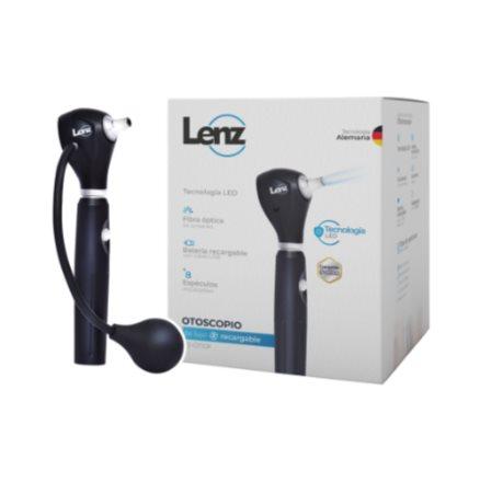 Otoscopio Recargable de Lujo, HS-OT10F, Caja, 1 Equipo LENZ CAJA x 1 Otoscopio recargable diseñado para la evaluación precisa del canal auditivo y la membrana timpánica. Incorpora tecnología LED mejorada y sistema de fibra óptica, proporcionando una iluminación clara, 