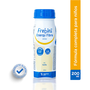 Frebini Energy Fibre Drink Sabor Vainilla Frasco Fresenius x 200 ml  